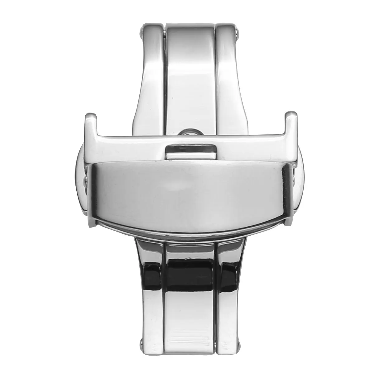 Пряжка для часов из нержавеющей стали металлическая застежка-защелка