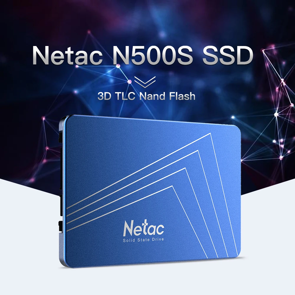 Netac SSD жесткий диск 240 ГБ 720 ГБ 960 Гб SATA3 Внутренний твердотельный Накопитель SSD 240 ГБ 120 ГБ 480 ГБ 60 ГБ 1 ТБ ноутбук ПК жесткий диск