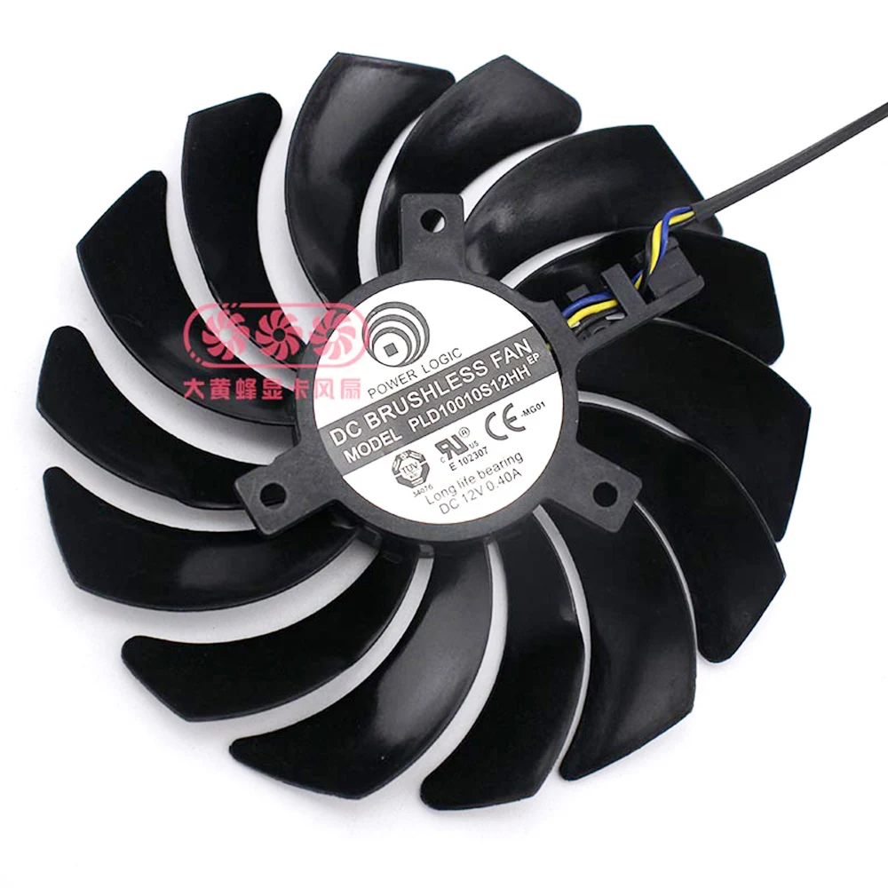 Охлаждающий вентилятор для видеокарты MSI Radeon R9 380 Armor 2X GTX 1060 970 RX580 95 мм | Компьютеры