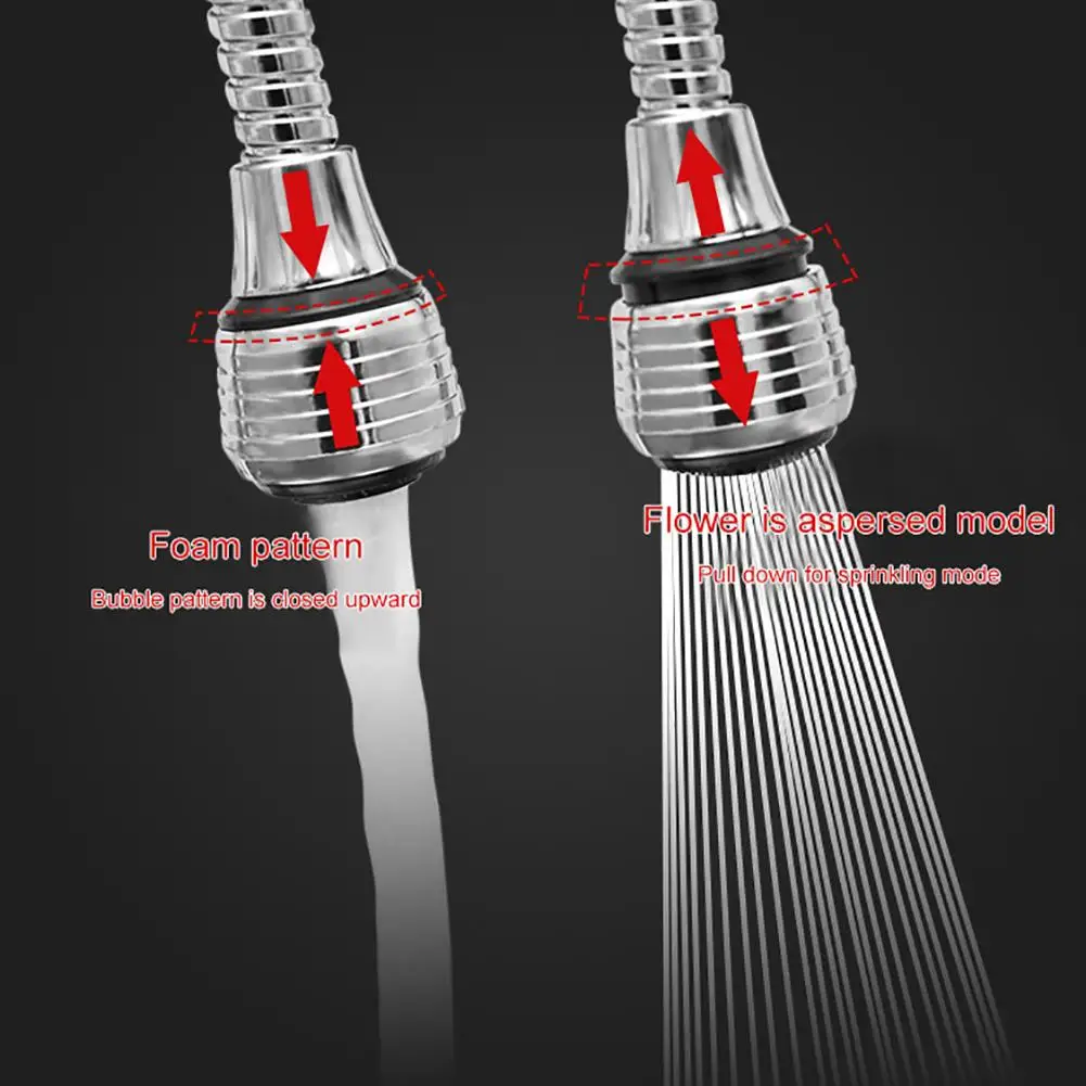 360 градусов вращающийся водосберегающий кран рассеиватель носик Bubbler удлинитель