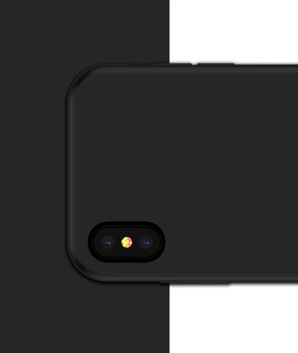 Силиконовый чехол для iPhone 7 8 Xs Max, роскошный чехол, однотонный силиконовый чехол для iPhone 6 6s Plus X XR Funda Coque Capas