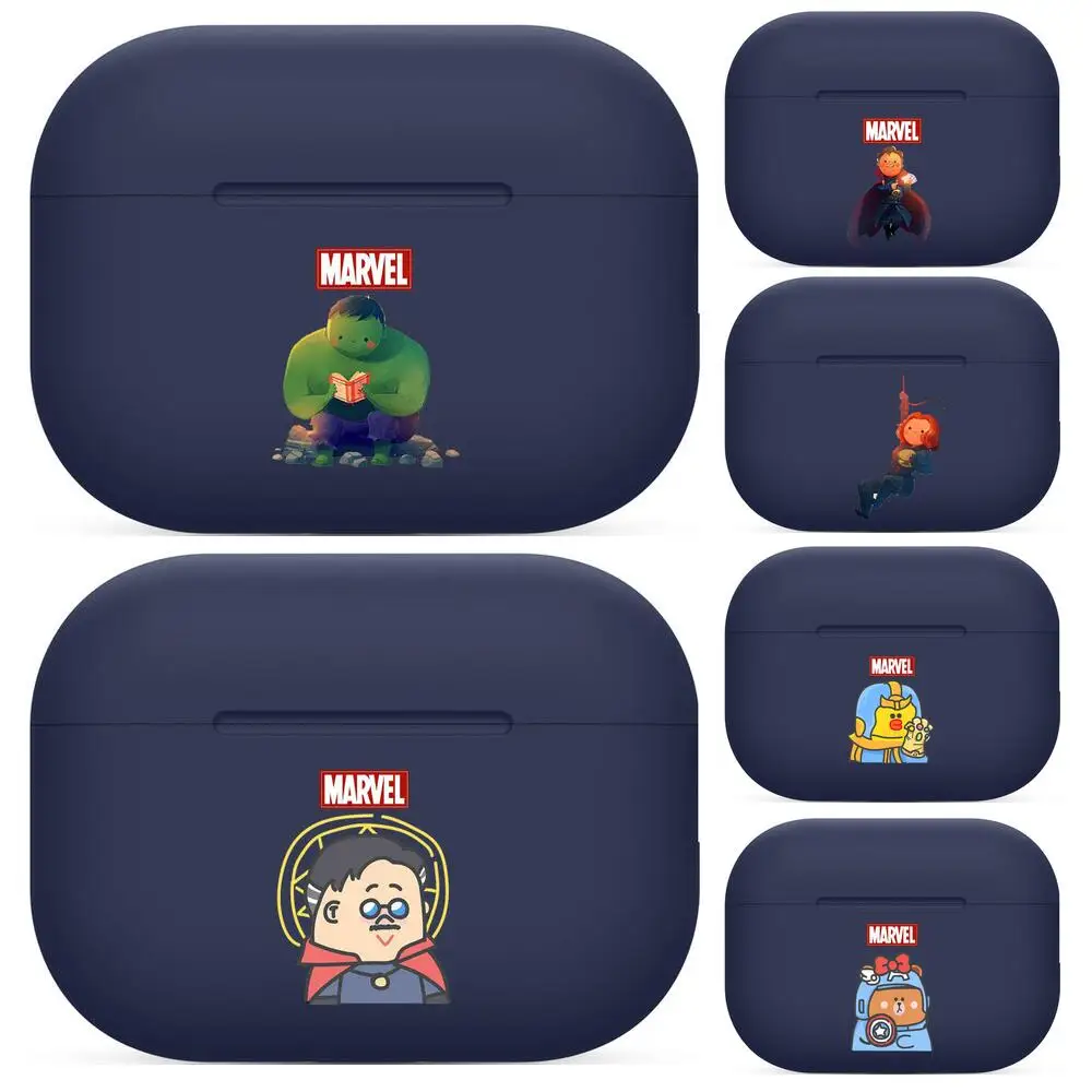 

Avengers Marvel Cartoon For Airpods pro 3 case Protective Bluetooth Wireless Earphone Cover Air Pods airpod case air pod cases N