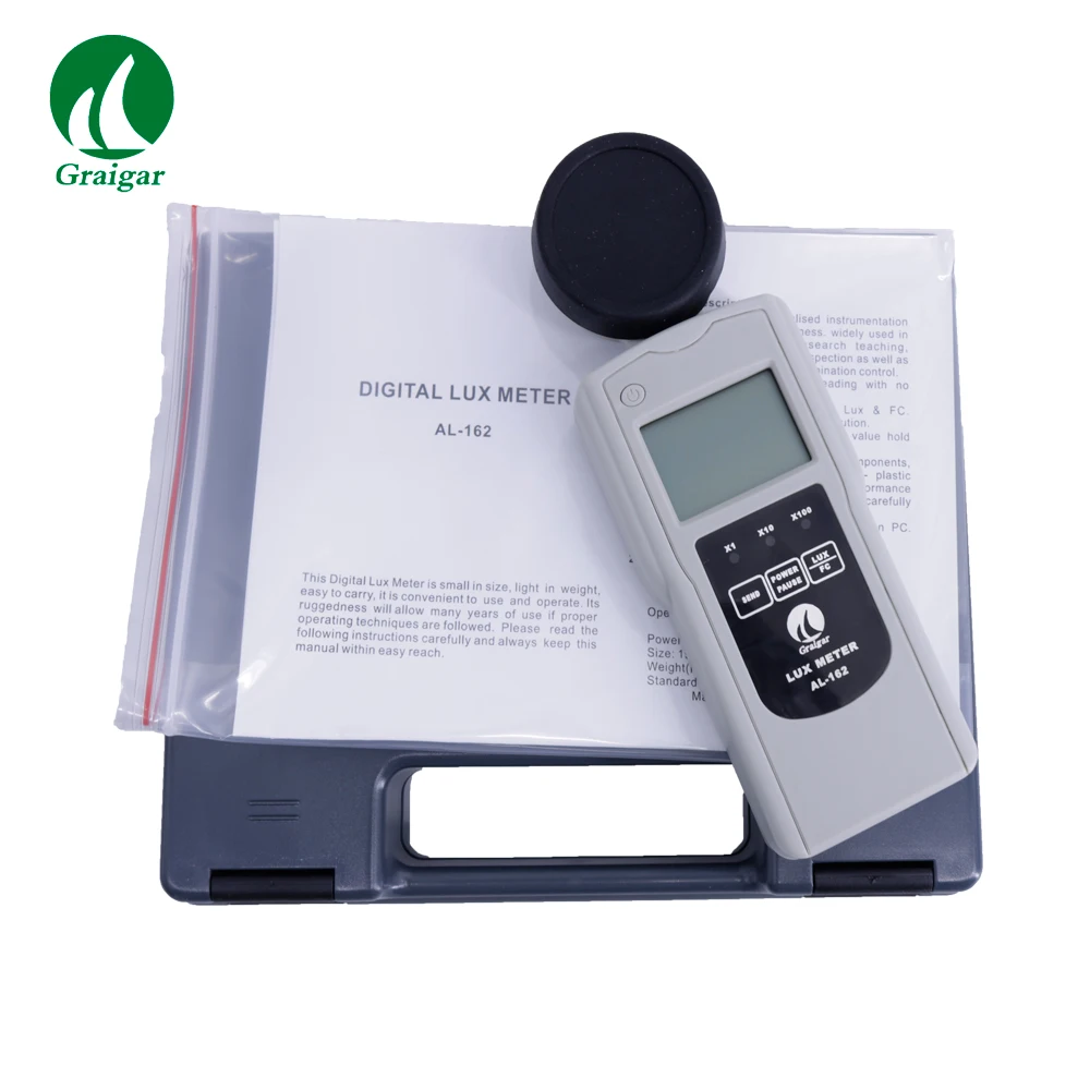 

Brand New AL-162 High Performance Digital Lux Meter Illuminometer Brightness Tester High Accuracy RS-232