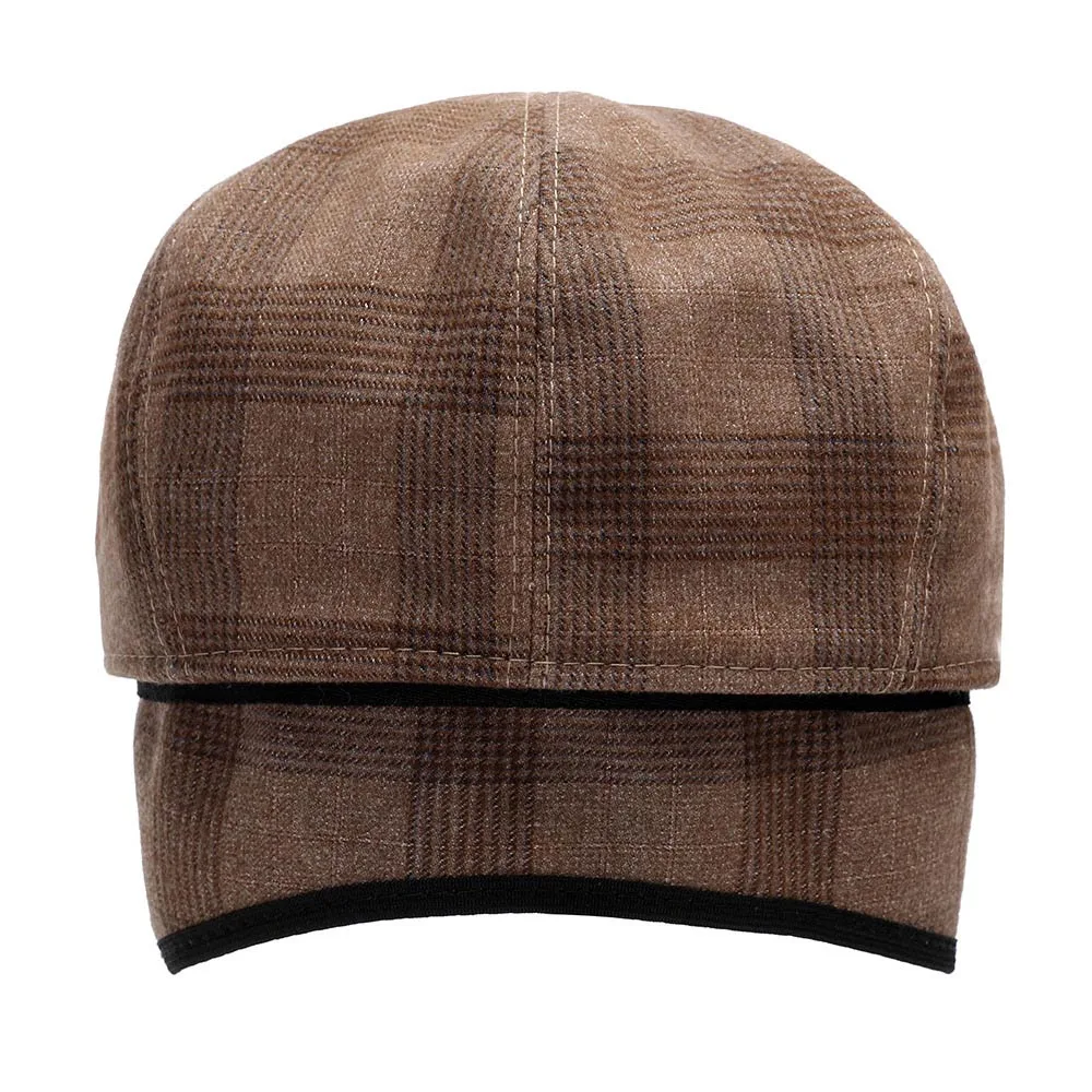 Кепка Fibonacci в стиле ретро для мужчин и женщин теплая восьмиугольная шапка клетку