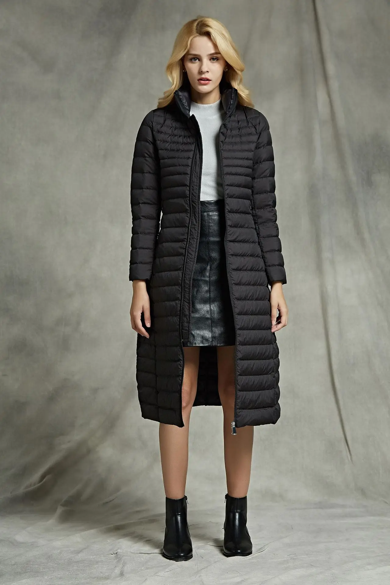 

2020 GX New Hot Sale Long Down Jacket Women Winter Down Jacket Women Duck Down Coat Female Long Sleeve Coats