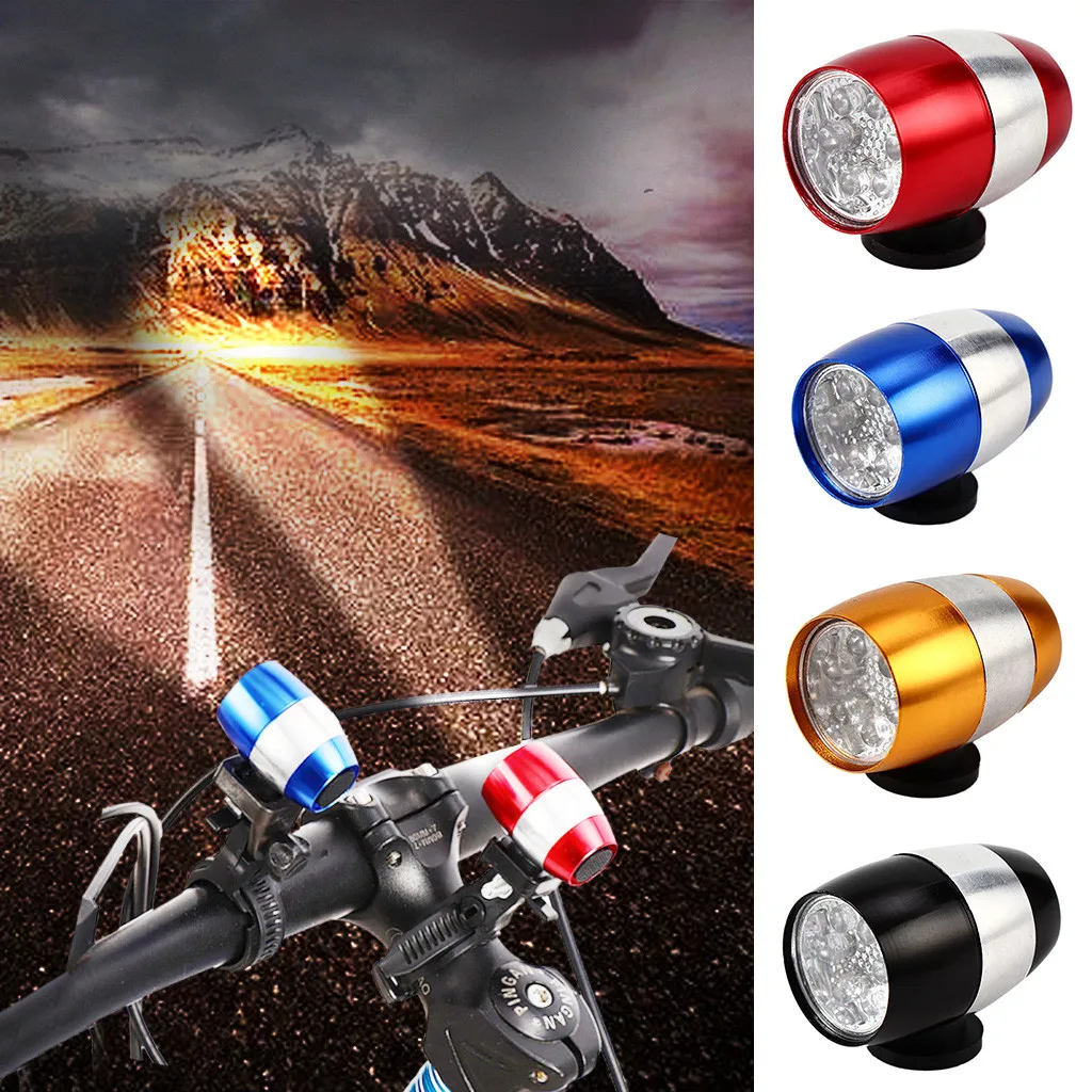 Mountain Bicycle Front Fork Light Aluminum Alloy Headlight Taillight Outdoor Durable Bike accessories Luz de bicicleta | Спорт и