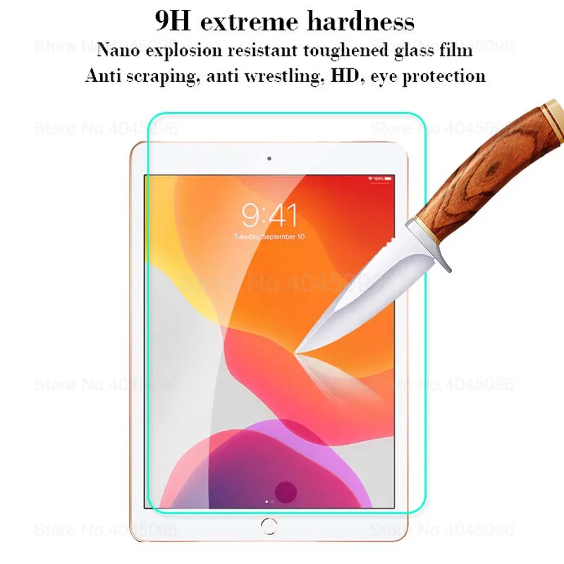Закаленное стекло для iPad 10 2 2019 Защита экрана Apple 7 го поколения A2200 A2198 A2232 защитная