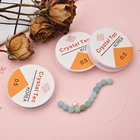 Прозрачная эластичная веревка для бисероплетения, 0,5-1,0 мм