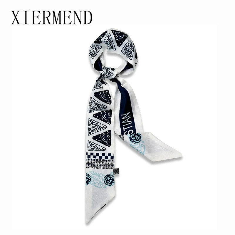 Новинка 2021 модные маленькие шелковые шарфы обтягивающая сумка в Корейском стиле