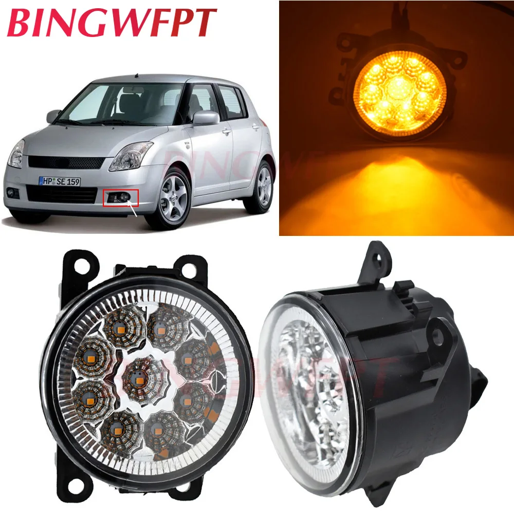 2 шт Автомобильный светодиодный противотуманный светильник H11 для Suzuki Swift MZ EZ