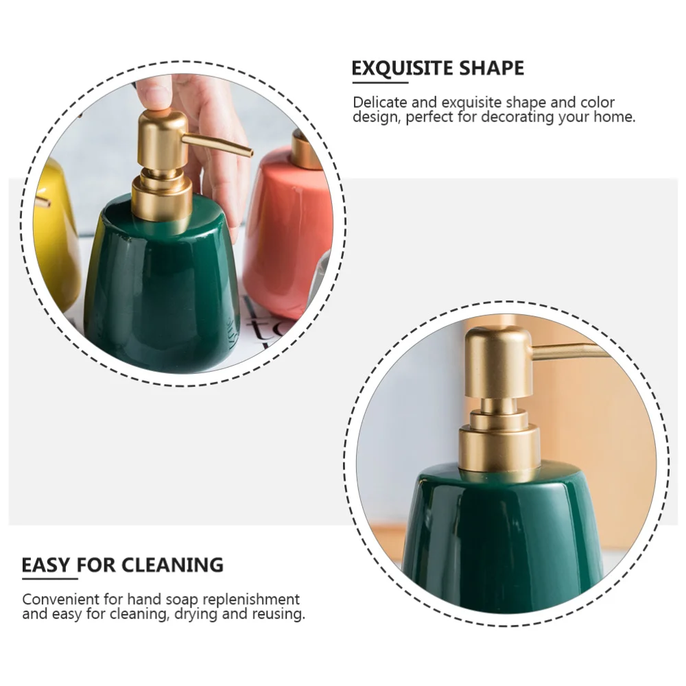 

1Pc Modern Stylish Lotion Holder Press Type Sanitizer Container Bathroom Supply