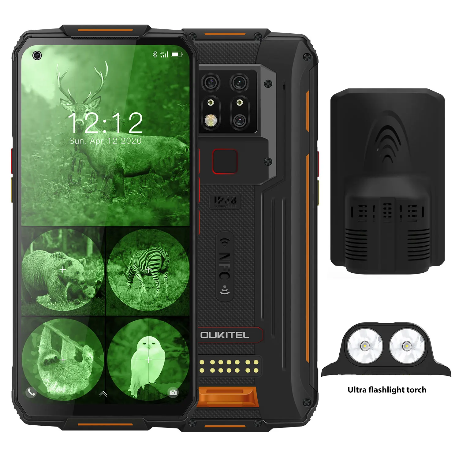Смартфон OUKITEL WP7 8000 мА ч 6 53 дюйма + 128 ГБ 48 МП|Смартфоны| |