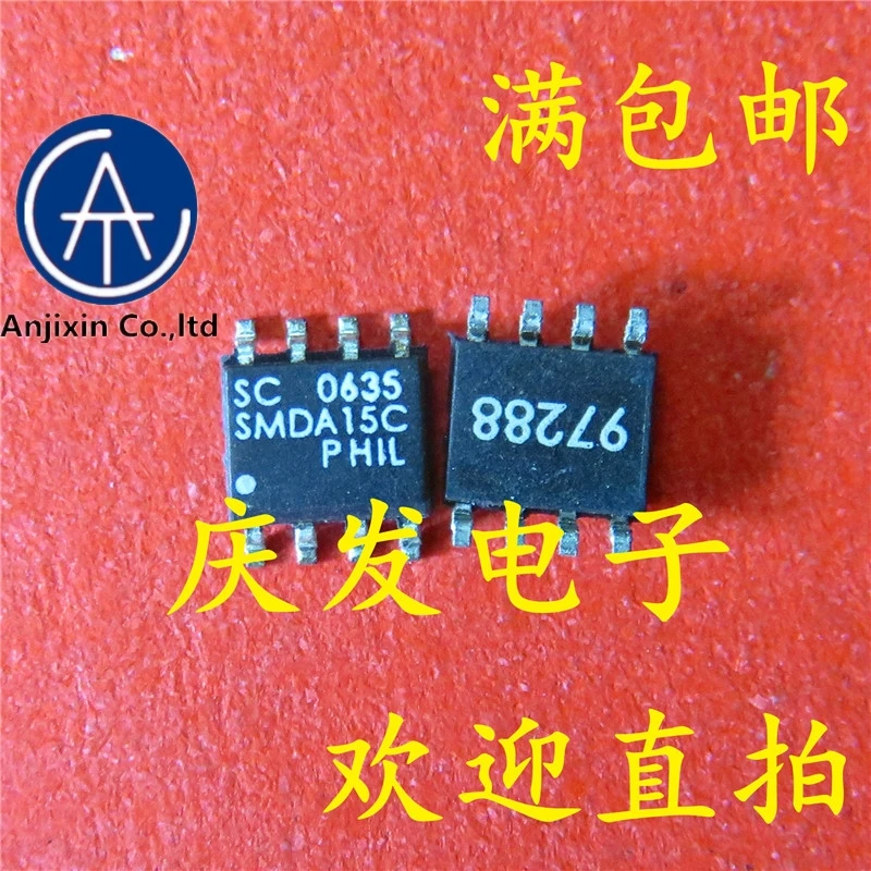 

10 шт. натуральные оригинальная новинка в наличии SMDA15.TBT SMDA15C SMDA15C.TB SOP8