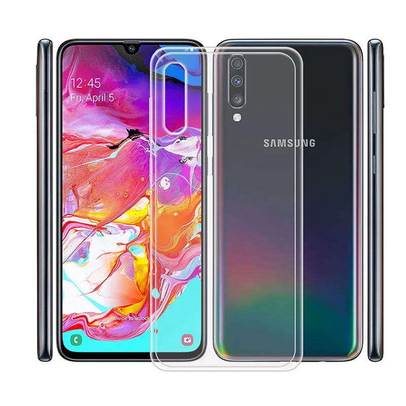 Силиконовый чехол для Samsung Galaxy A10 A20 A30 A40 A50 A70 мобильный телефон | Мобильные