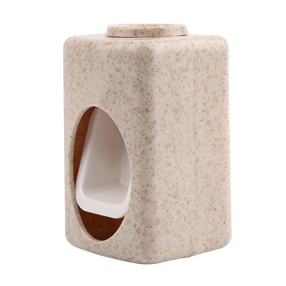 Пшеничная солома практичная ванная комната Инструменты держатель Зубная паста