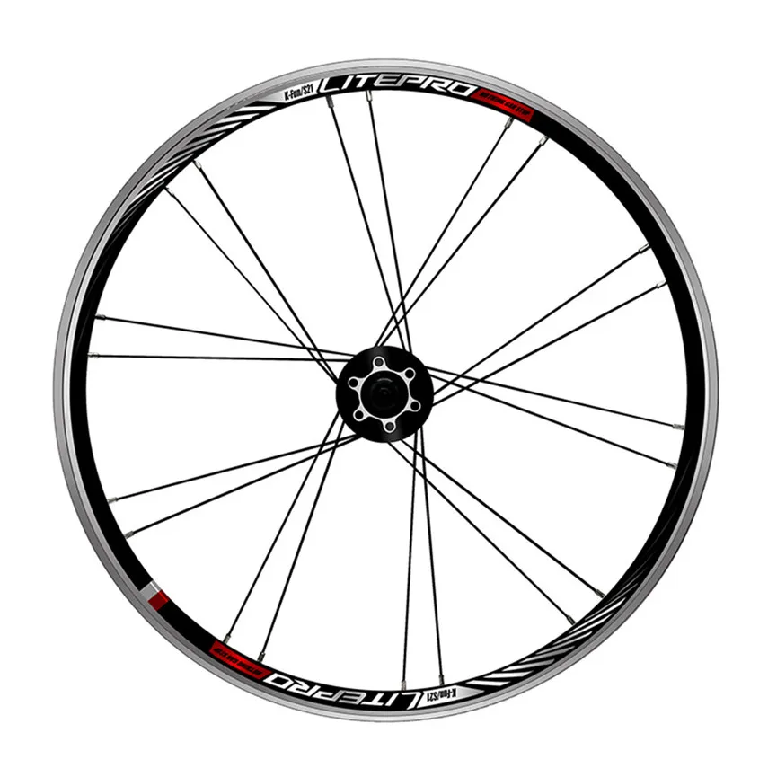 Litepro KFUN/S21 складной велосипед BMX спереди 2 сзади 5 герметичный Подшипник сплава 406/451