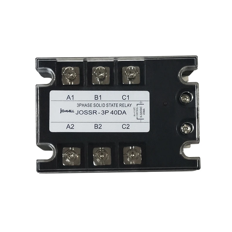 Jotta SSR 10DA/25DA/40DA/60DA DC управление AC трехфазное твердотельное реле 480VAC 3-32VDC