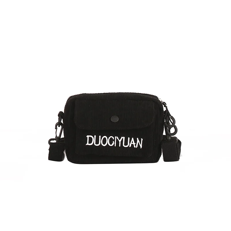 Женская сумка сумки мессенджеры новинка 2019 модная Вельветовая Повседневная