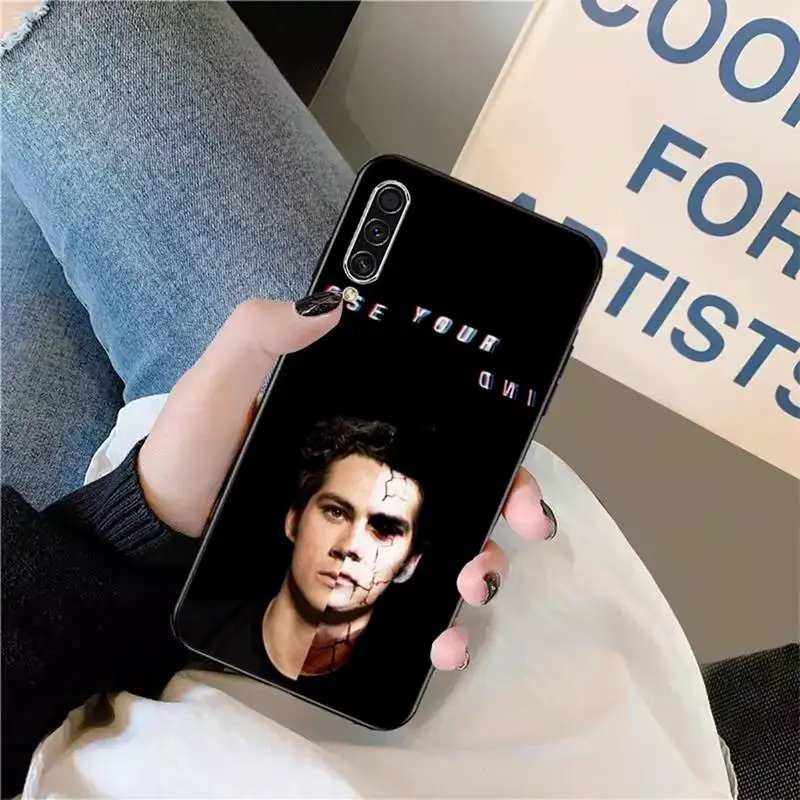 

Dylan O'Brien Teen Wolf cool Phone Case For Samsung galaxy S 9 10 20 A 10 21 30 31 40 50 51 71 s note 20 j 4 2018 plus