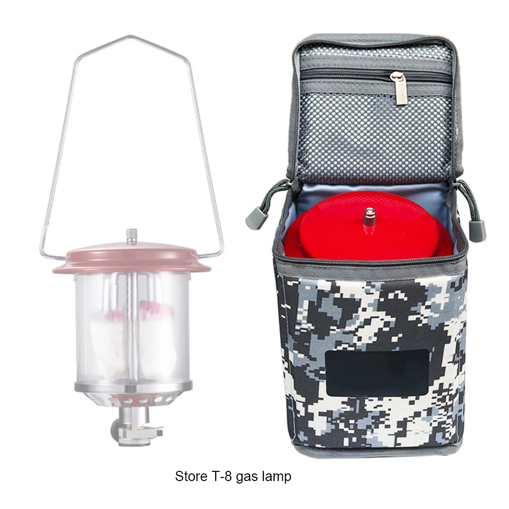 

Storage Bag For Camping Lantern 3-Layer Thickened Gas Tank Protective Handbag Portable Cylinder Cover Tanks Protector HIking