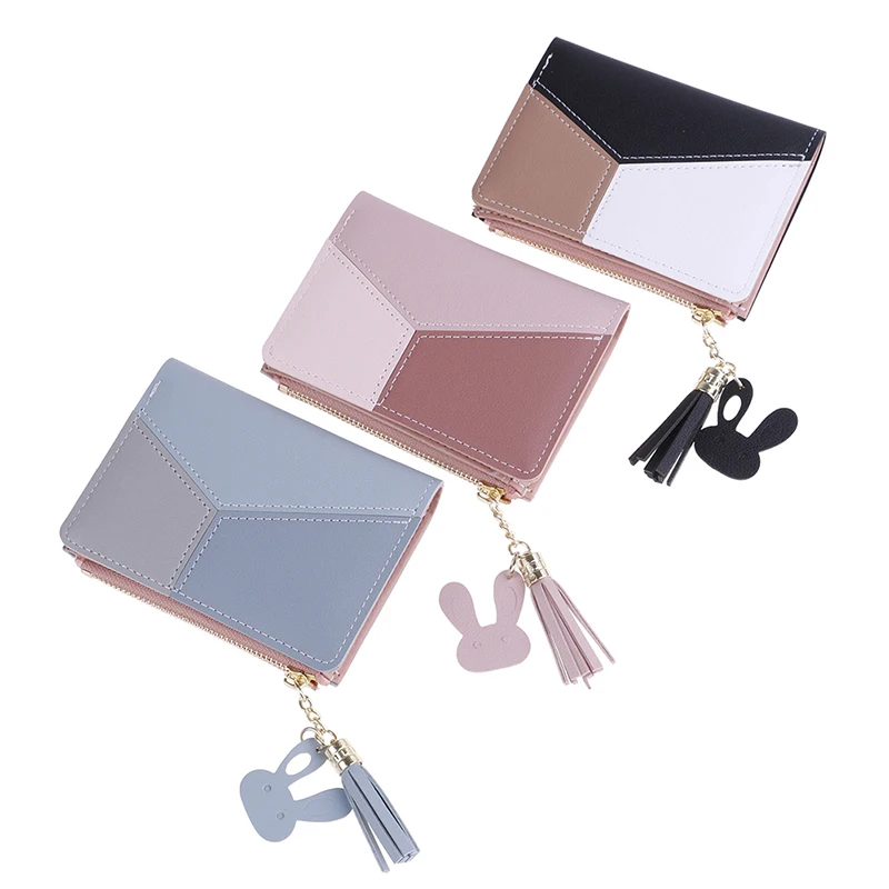 Новое поступление женские кошельки на молнии кошелек в стиле пэчворк модные