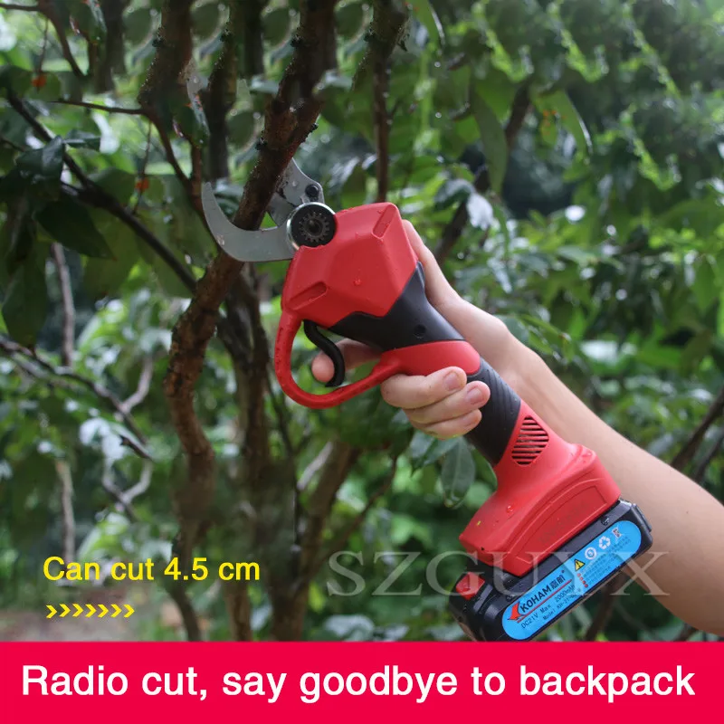 

Fruit tree electric scissors electric pruning shears garden rechargeable high branch pruning shears
