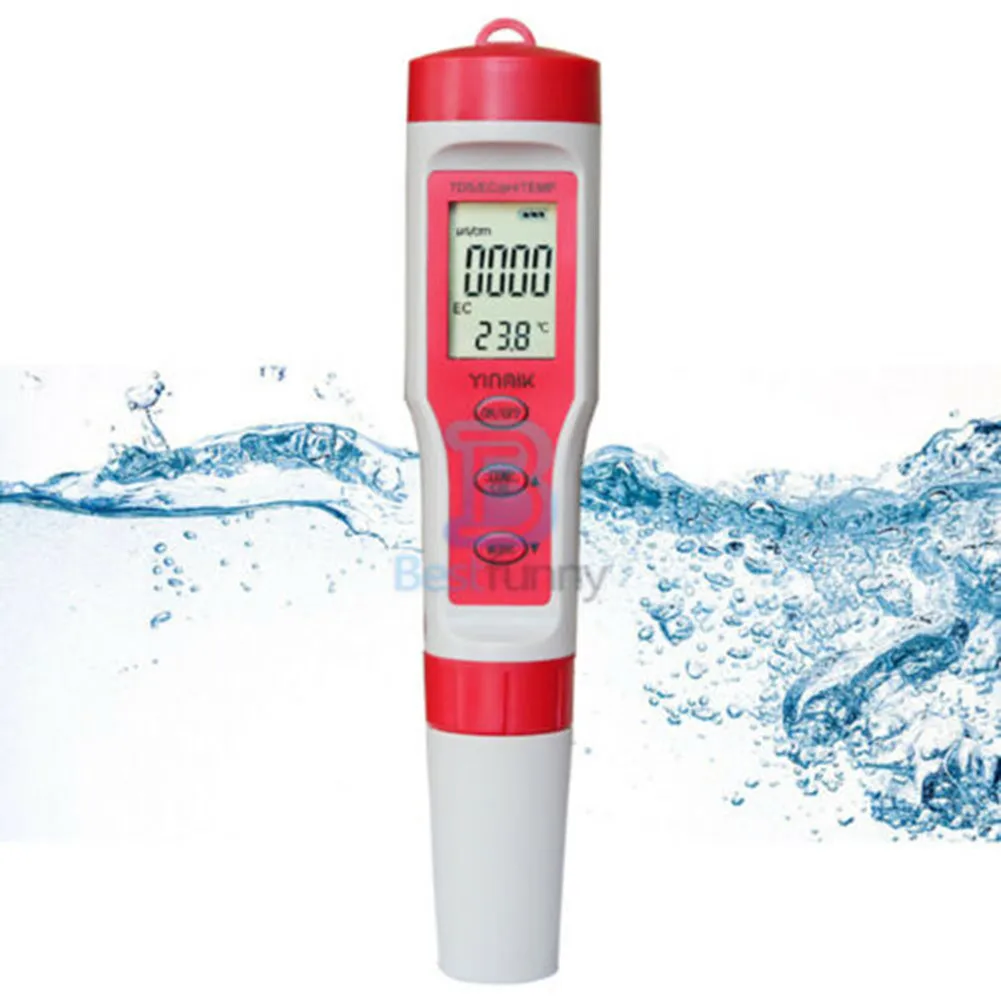 

ABS PH & EC & TEMP & TD Meter ATC Function Aquarium Automatic Temperature Compensation Hot