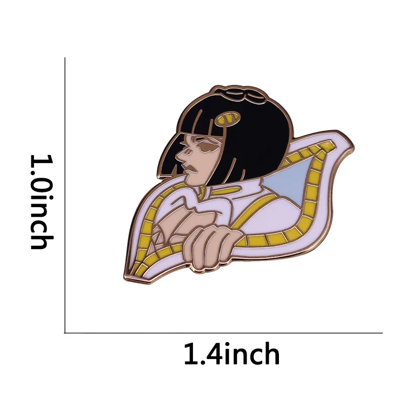 Брошь с эмалью на лацкан в стиле Приключения Бруно буккитайского Джо | Украшения