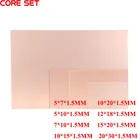 1 шт. односторонняя пластина из эпоксидного волокна FR4, медная плакированная пластина, ламинированная печатная плата 5x7 5x10 7x10 10x15 10x20 15x20 20x30 1,5 мм