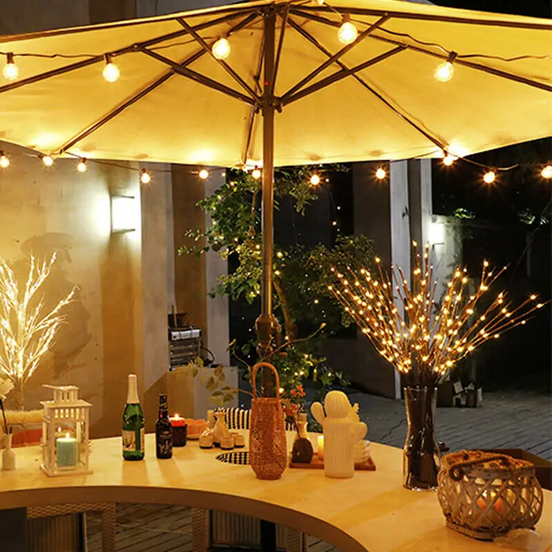 20 светодиодный запасами ивовых деревьев ветка светильник украшения для