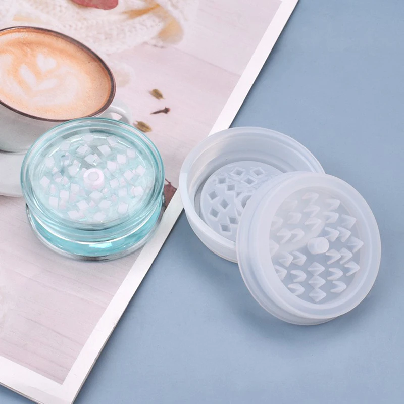 

Epoxy Resin Mold DIY Leaf Herbal Herb Grinder Spice Crusher Silicone Mould