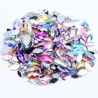 1,5x3 мм 10000 шт AB Цвет глаз по сниженным ценам! Жира задней акриловой с лошадью из стразов глаз Стразы бусины для нейл-арта для обуви