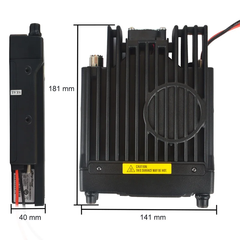Автомобильное радио Anytone Bluetooth цифровое DMR аналоговое мобильное VHF UHF AT D578UV PRO
