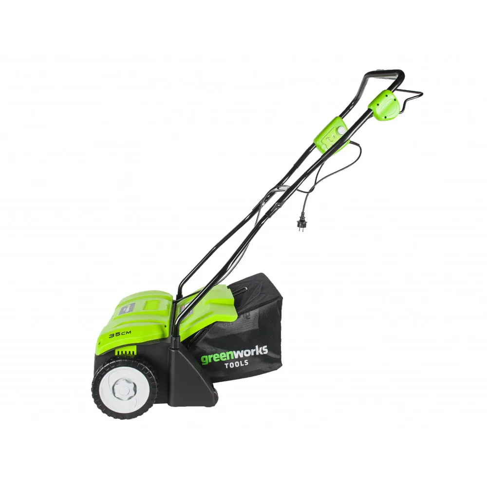 Аэратор электрический Greenworks GDT35 1100W 35 см|Ручные аэраторы| |