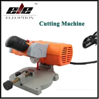 mini cutting machine high speed bench cut off saw steel blade for cutting metal wood plastic with adjust miter gauge