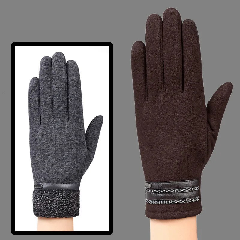 Роскошные кожаные мото Guantes PU лоскутные толстые перчатки мужские зимние перчатки мужские мотоциклетные теплые перчатки противоскользящие