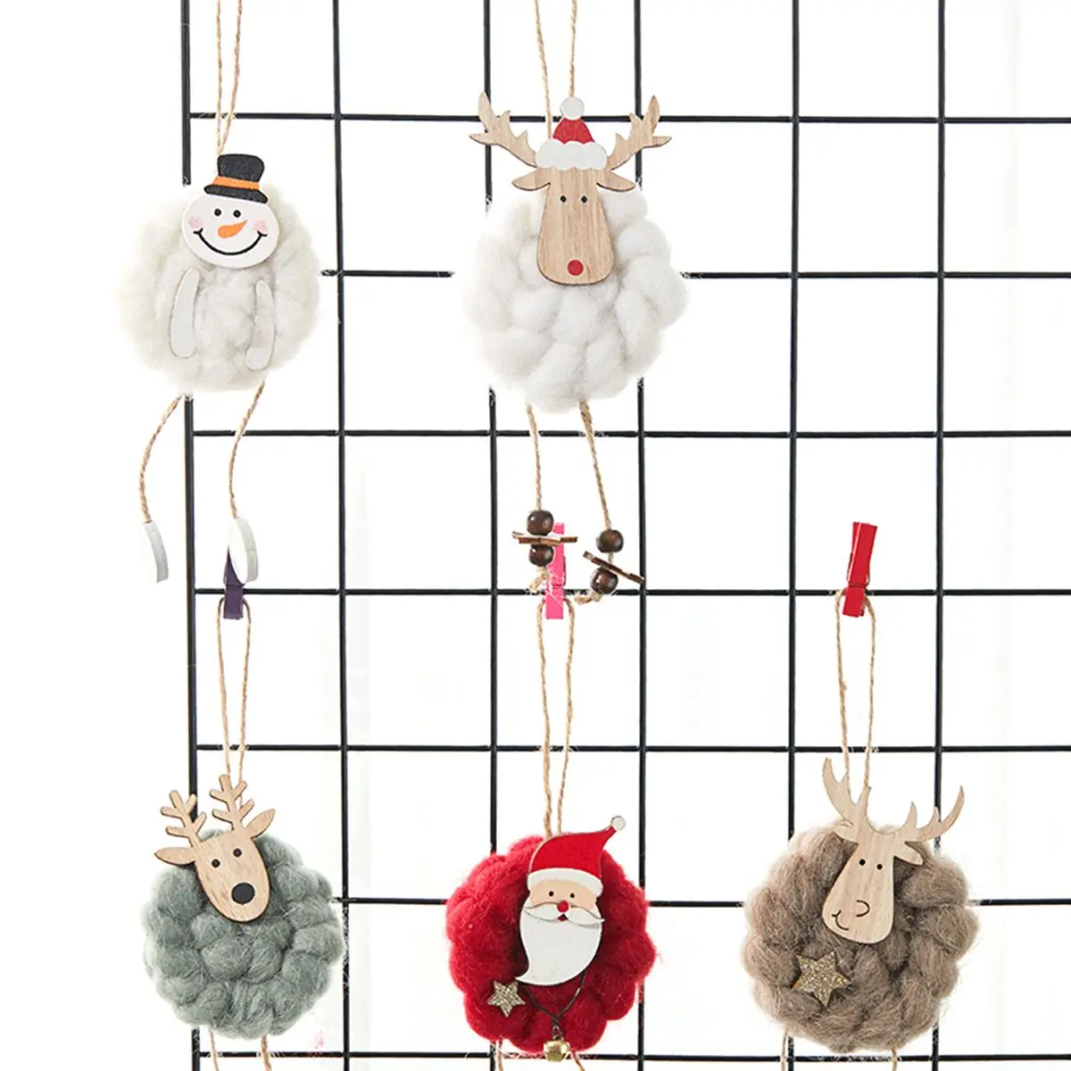 

Декоративная подвеска для новогодней ёлки, снеговика, Рождества