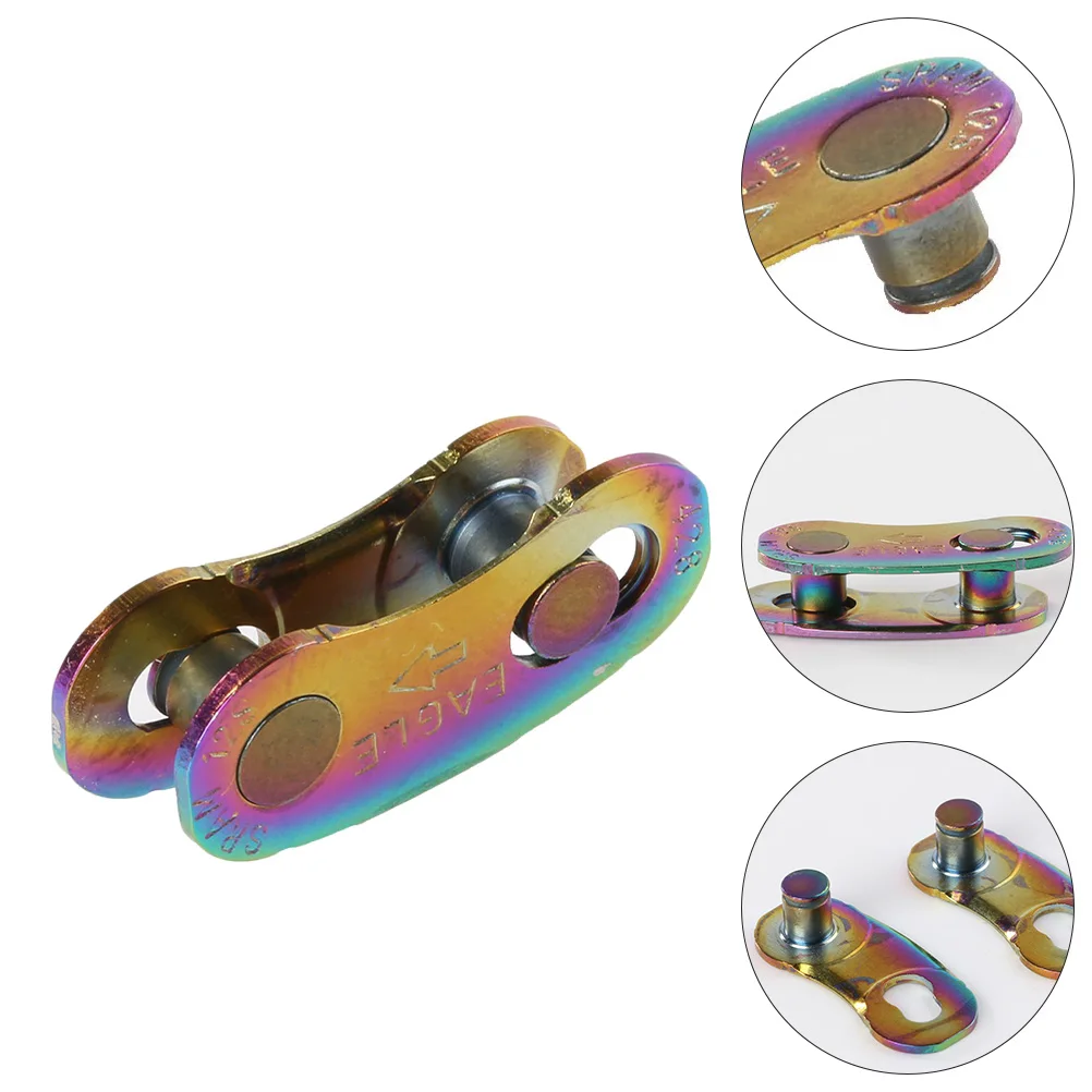 

1pc Bike Speeds Chain Joint Bike Quick Link Cycling Accessory (Assorted Color)