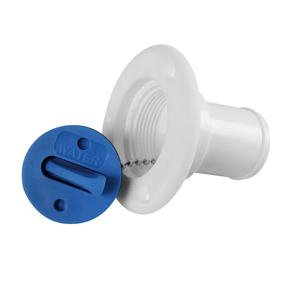 

Marine Boat Deck Water Fill/Filler Keyless Cap 1 1/2 Inch, Nylon RV, Yacht, Caravan, Campervan Water Fill Hatch Inlet (Blue)