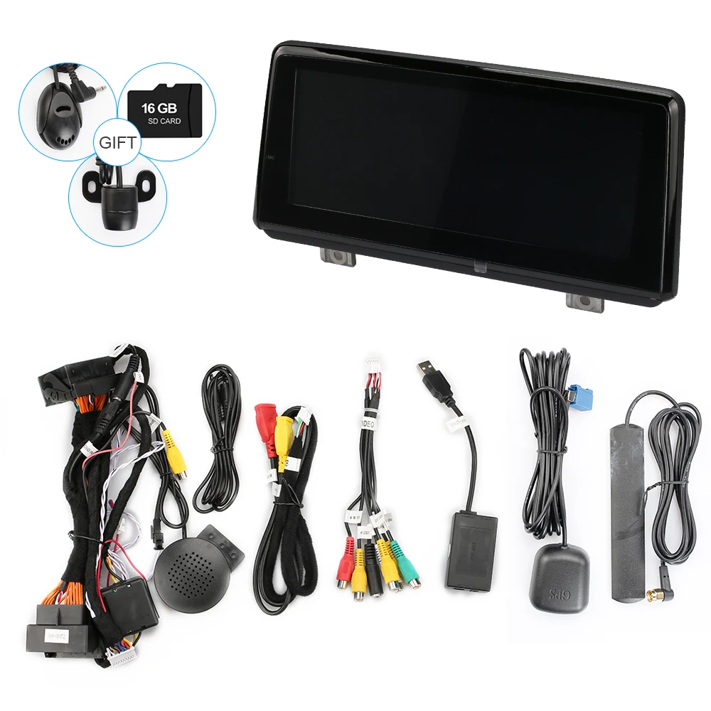 

EBILAEN Car Multimedia Player For BMW F45 F46 F87 NBT EVO 2013-2019 System Android 10.0 Autoradio Navigation GPS 8.8' IPS Stereo