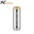 1 шт., алюминиевый разъем 3,5, 3,5 мм, 4-полюсный стерео разъем, позолоченный провод, разъем для наушников сделай сам