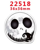 22518 30 шт hollaween характер плоское украшение из смолы PR 22462 - Color: 22518