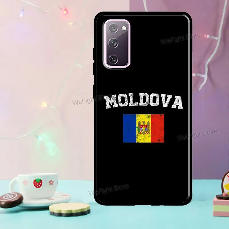 Флаг Молдовы для Samsung S20 FE S10e S8 S9 Plus S10 Lite чехол Galaxy Note 20 Ultra 10 9 чехол|Бамперы| |