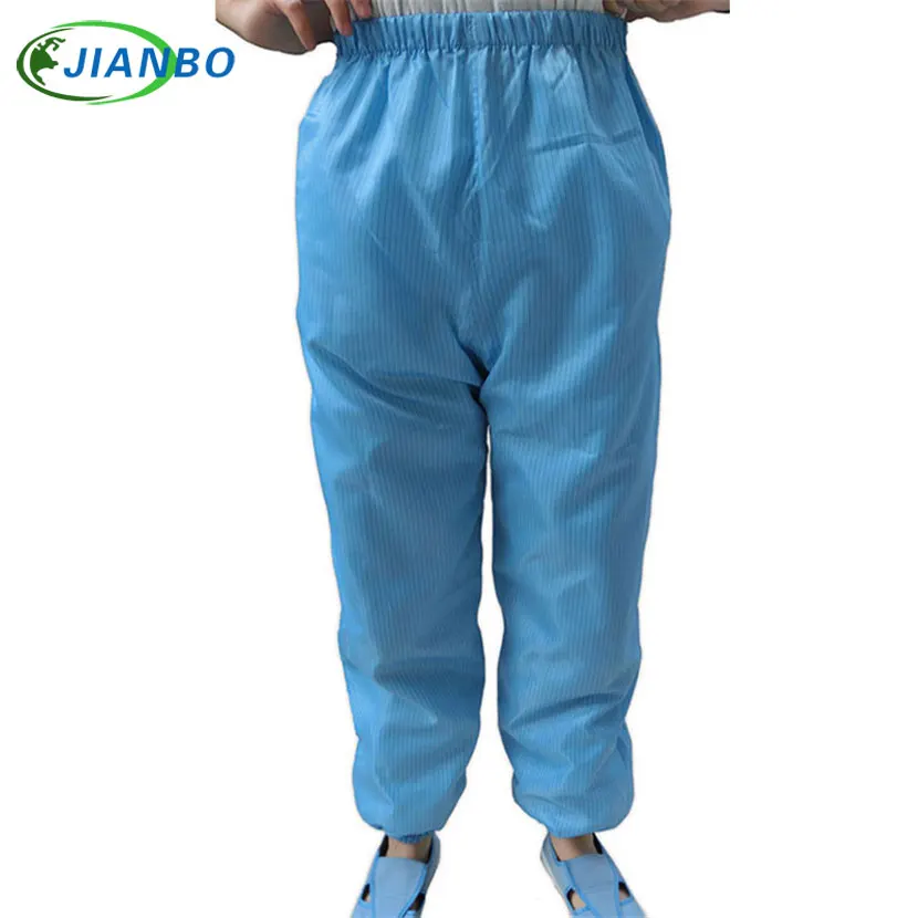 

Anti Static Protection Work Trousers Painting Food Cleanroom Workshop Laboratory Dustproof ESD Labor Protective Pants