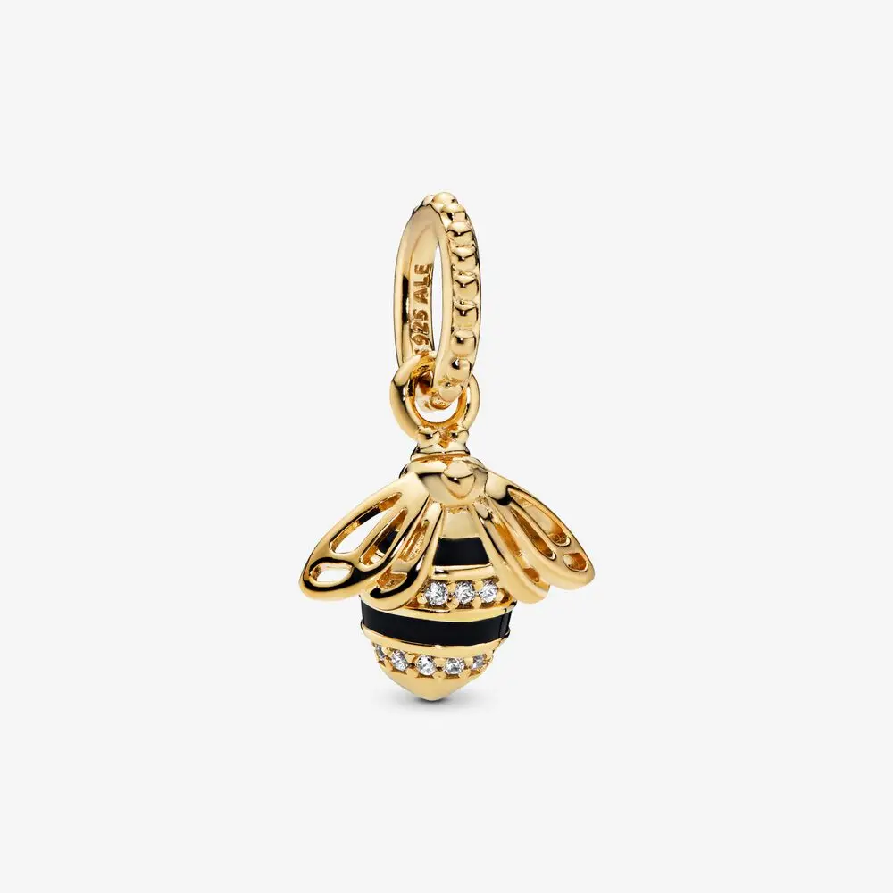 

2020 HOT 100% 925 Sterling Silver Queen Bee Pendant Sterling Silver fit Original Pandora Bracelets Women Jewelry Birthday Gift