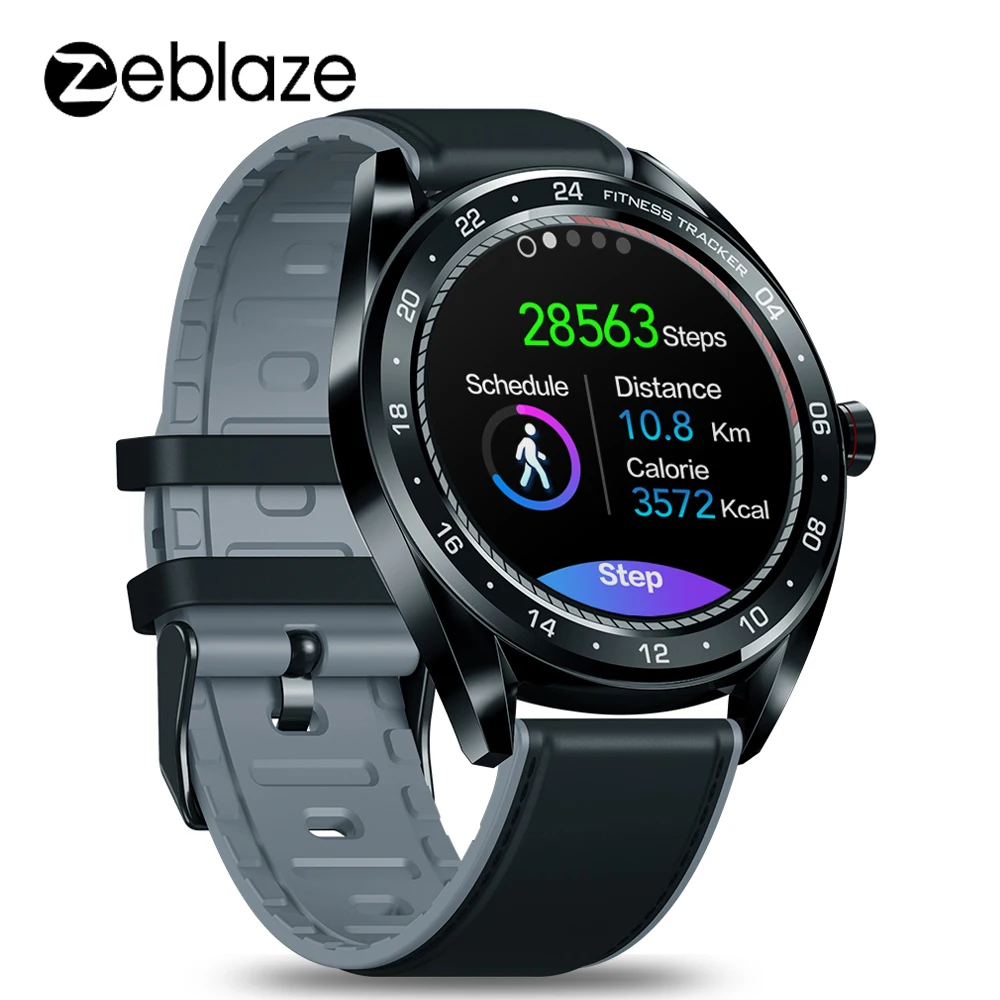 Смарт часы Zeblaze NEO с IPS экраном 1 3 дюйма пульсометром и тонометром|Смарт-часы| |
