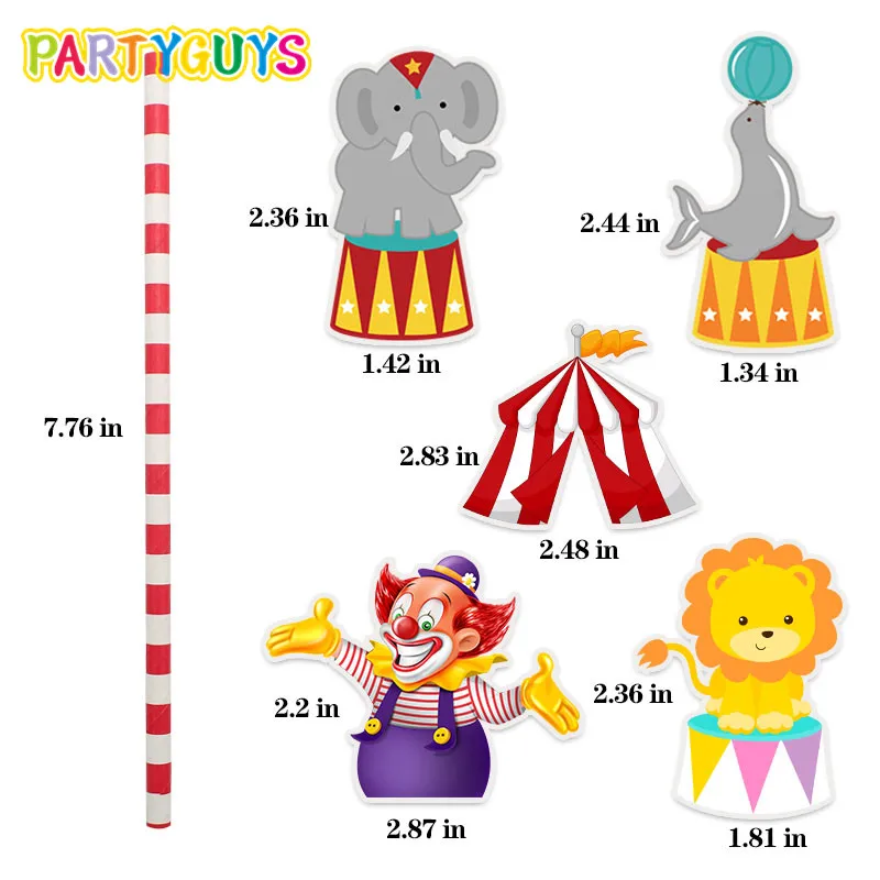 10 шт. вечерние соломенные соломинки для мальчиков на день рождения праздничные