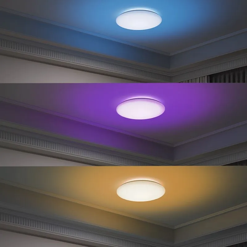 $129.99 New Yeelight Ceiling Light 450C/550C Arwen Smart LED RGB Colorful Adjustable Brightness Work With OK google Alexa mijia