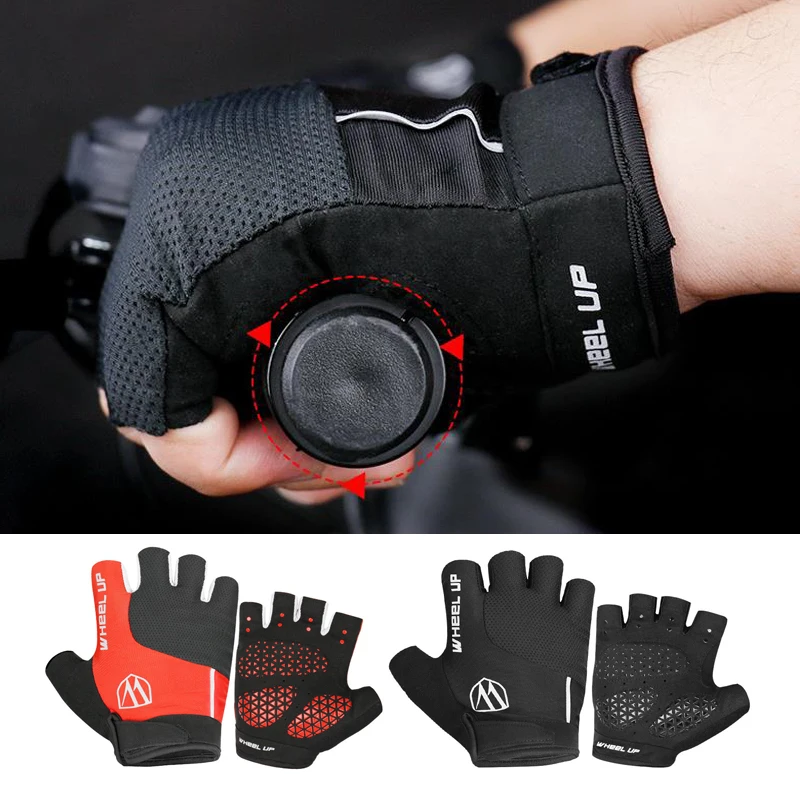 

Non-Slip Cycling Gloves Breathable Reflective Half Finger Gloves MTB Bicycle Mitten Outdoor Sport Bike Riding Cycling Equipment