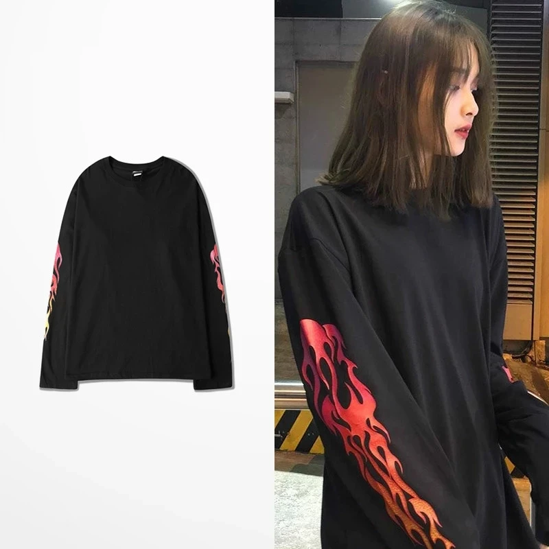 Корейская мода в стиле Харадзюку яркие смешные футболки с принтом надписей для